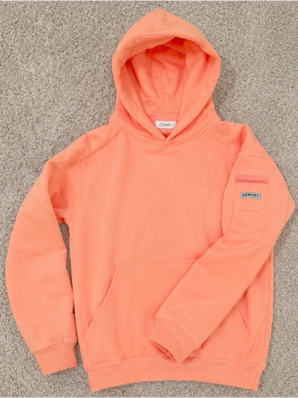 Coral Comfrt Hoodie